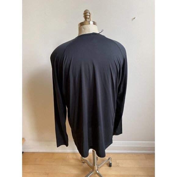 REIGNING Champ BNWOT Men Long Sleeve Shirt Black Compression Top - Picture 5 of 7